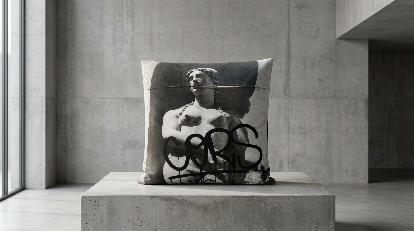 ROME N°0005 SURFACE/Printed cushion