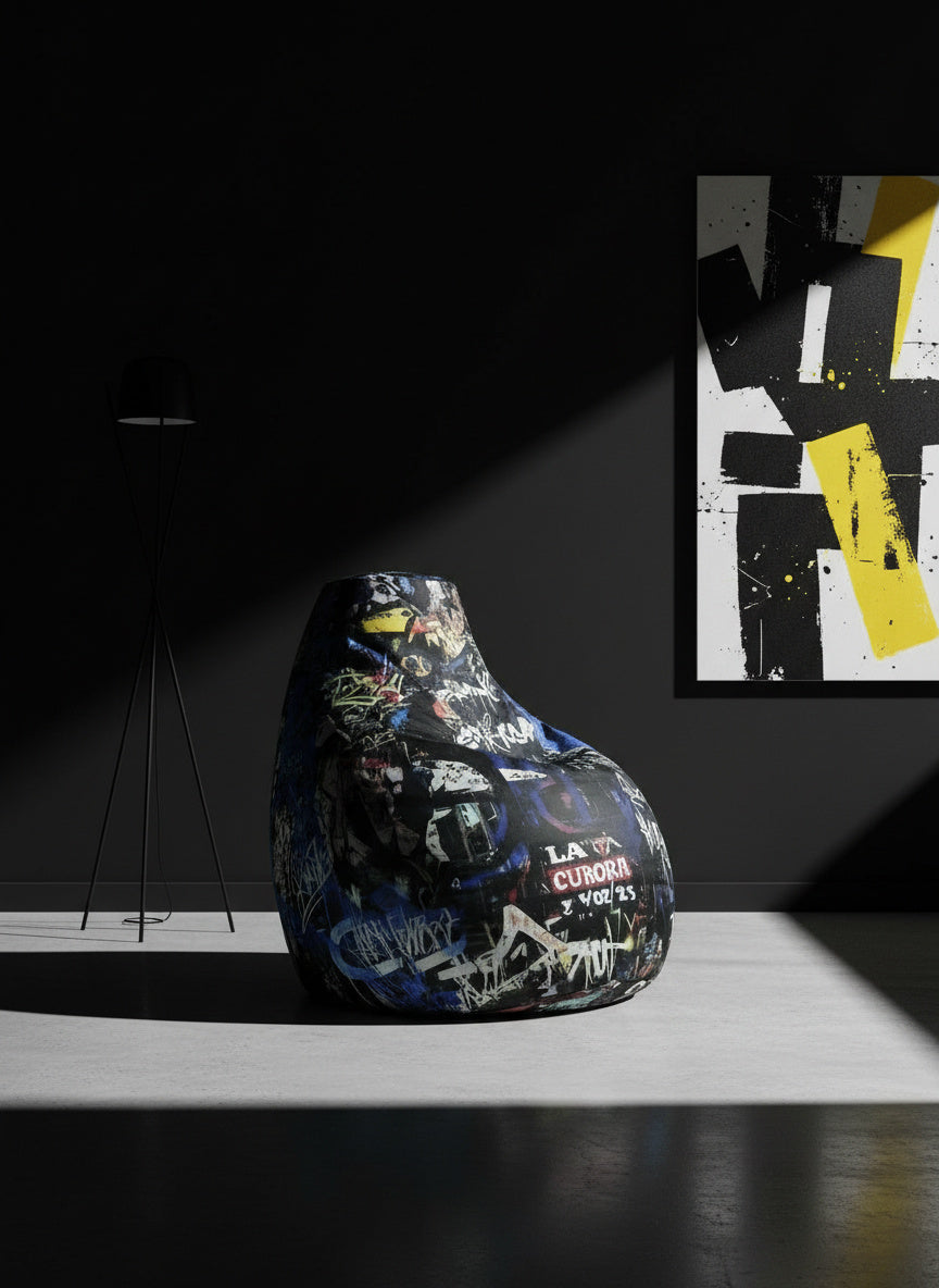 BERLIN N°001  OBJECT/Sculptural pouf