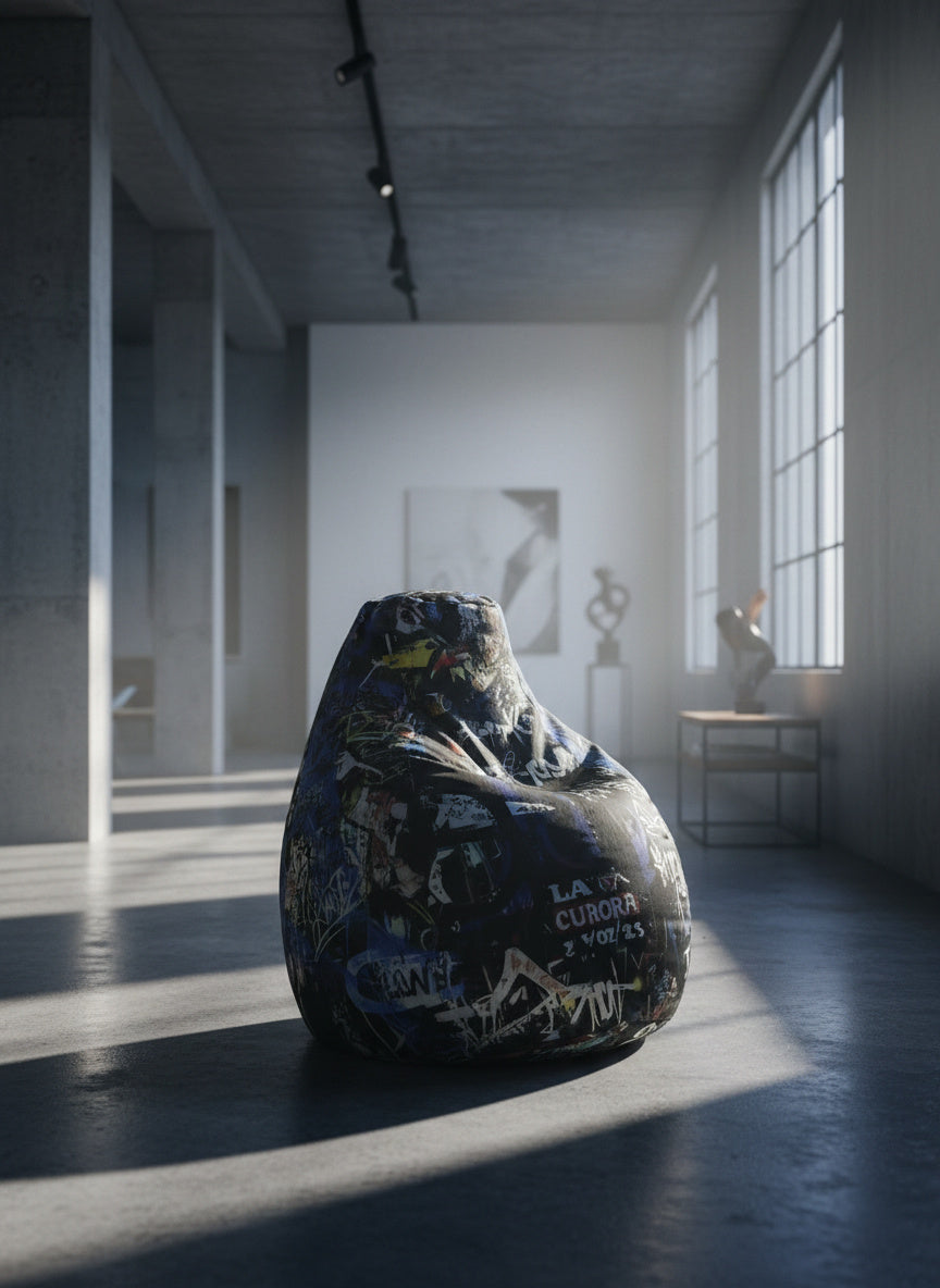 BERLIN N°001  OBJECT/Sculptural pouf