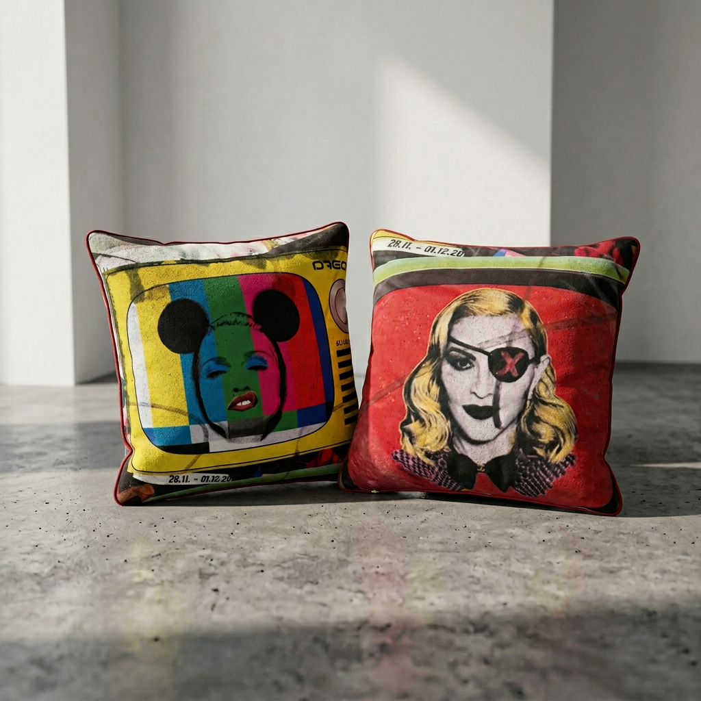 BERLIN N°001 SURFACE/Printed cushion